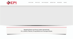 Desktop Screenshot of equippingpastors.com
