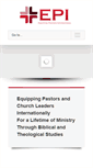 Mobile Screenshot of equippingpastors.com